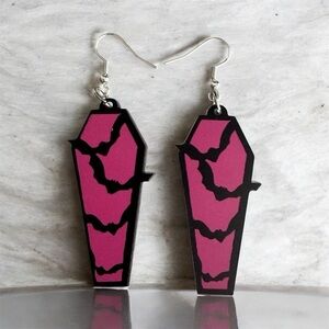Halloween Acrylic Earrings!